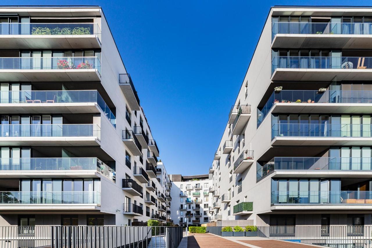 Odra View Apartments Breslavia Exterior foto