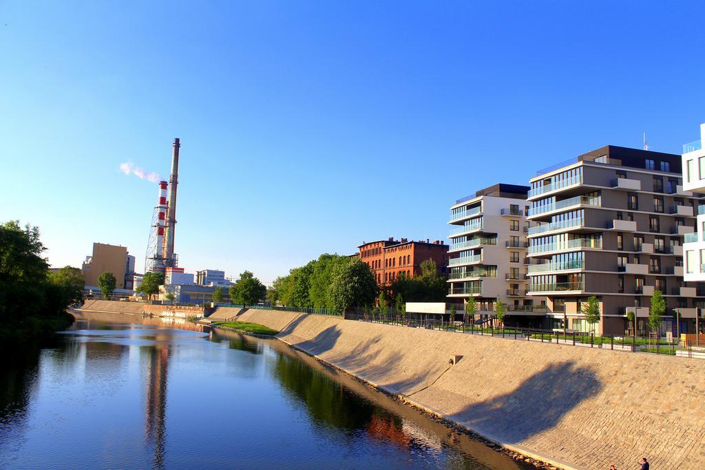 Odra View Apartments Breslavia Exterior foto